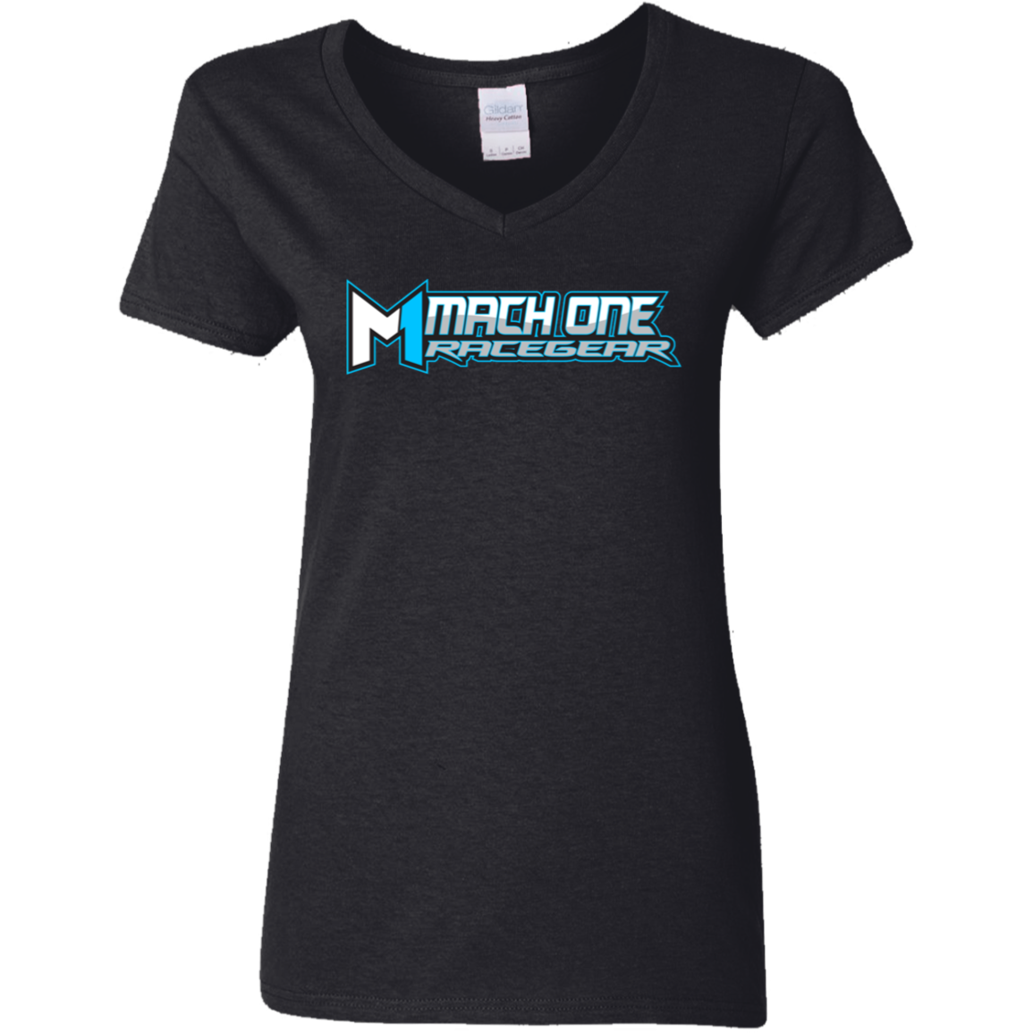 Mach One Ladies' 5.3 oz. V-Neck T-Shirt