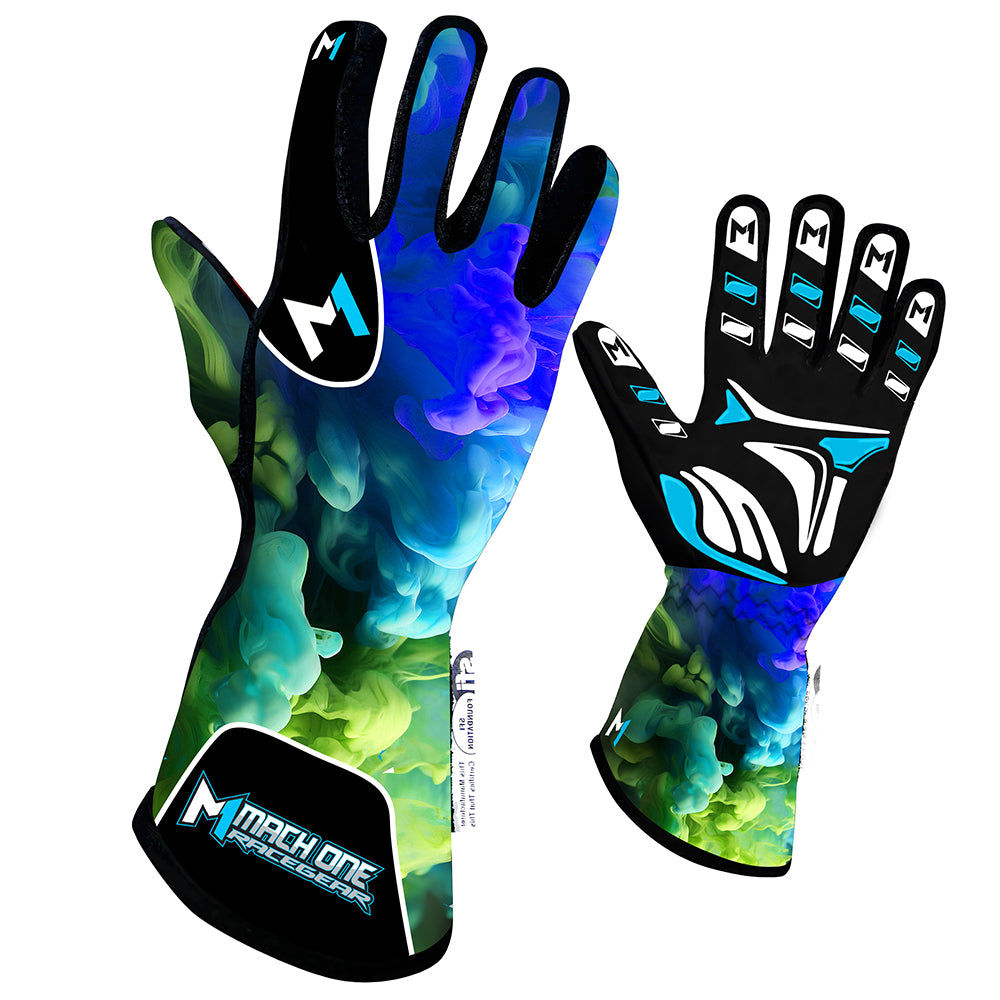 Kart & Sim Racing Gloves - ColorFlow