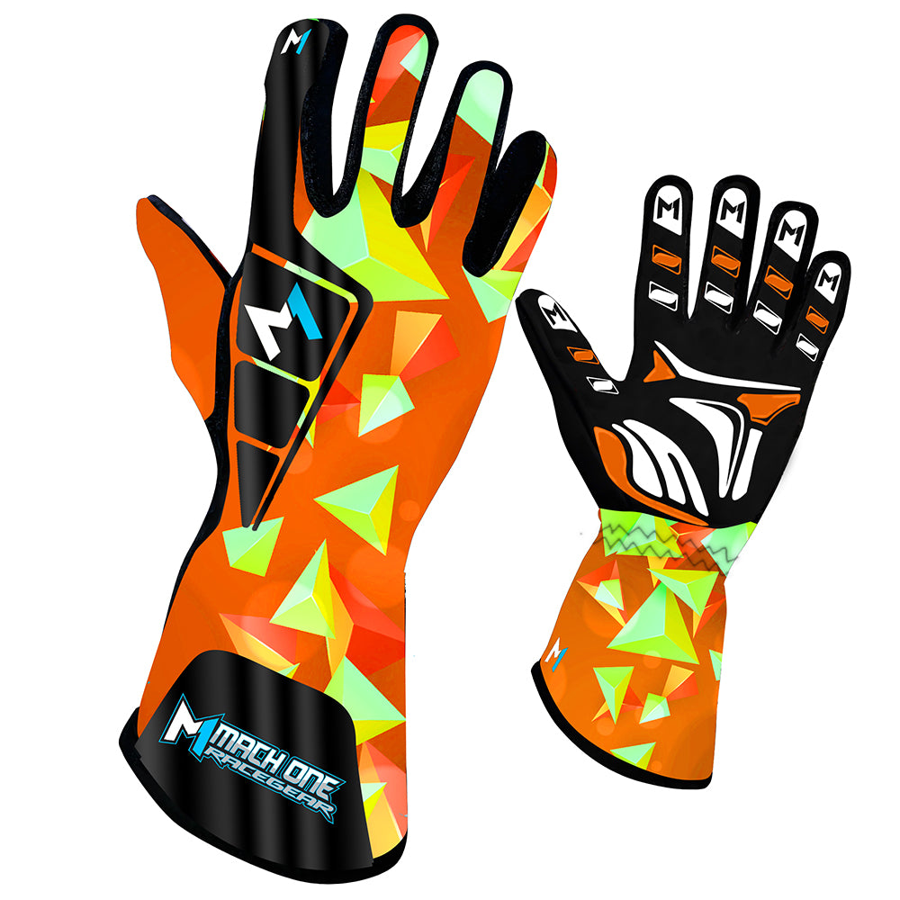 Kart & Sim Racing Gloves - Pyramid