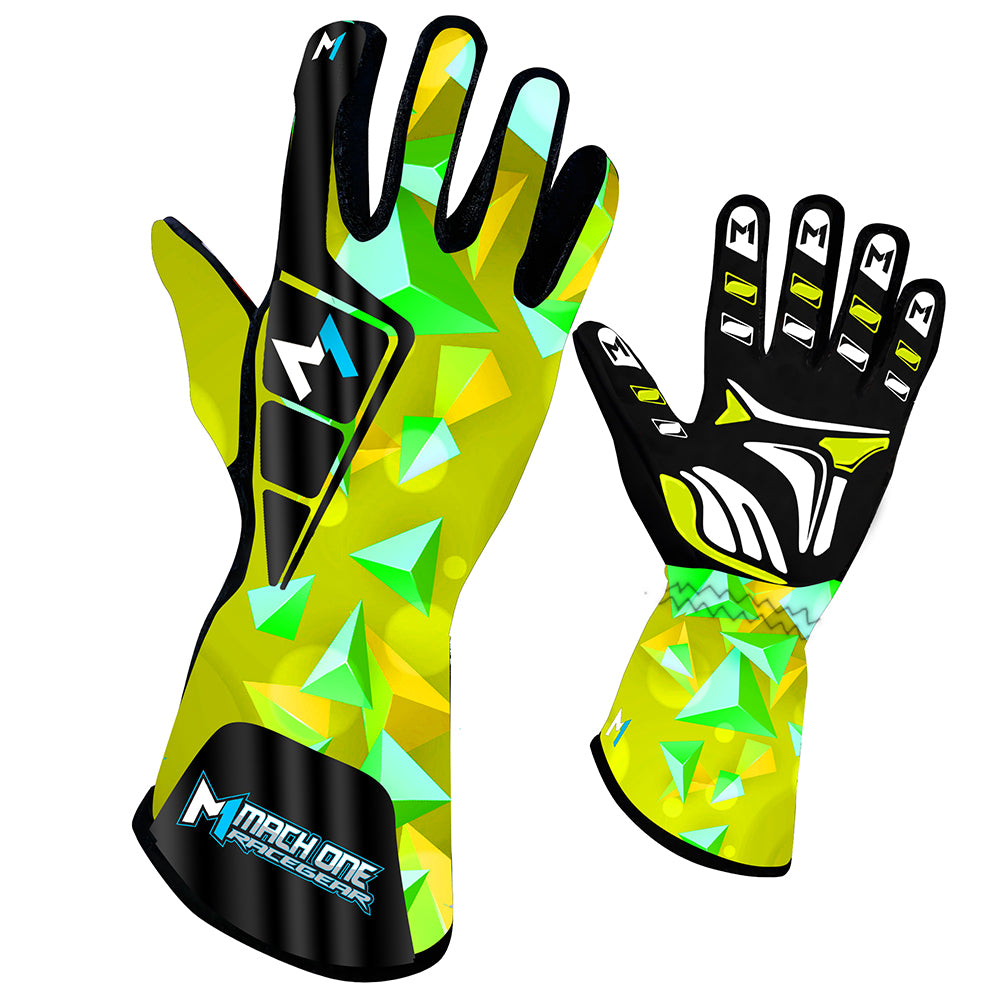 Kart & Sim Racing Gloves - Pyramid