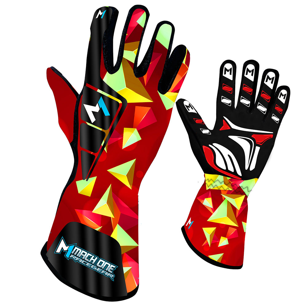 Kart & Sim Racing Gloves - Pyramid